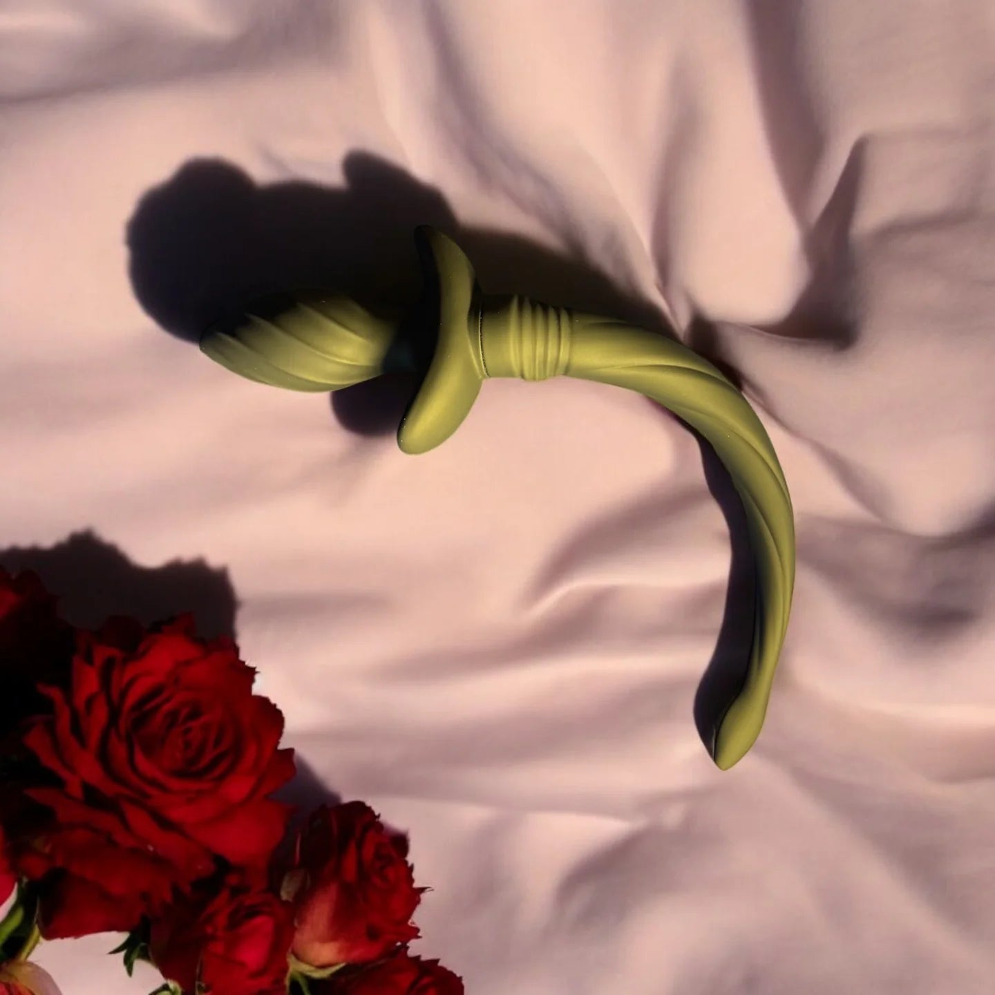 פלאג אנאלי רוטט עם זנב – שלט אלחוטי וטעינת USB